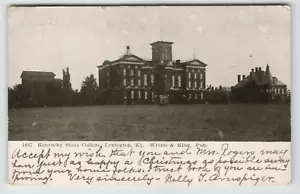 Postkarte Vintage 1905 Kentucky State College in Lexington, KY. - Bild 1 von 2