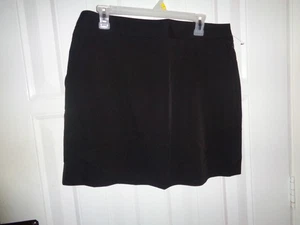 Fairway & Greene Black Skirt Short Skort NWT $88 Size 12 - Picture 1 of 2