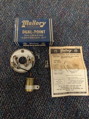 NUEVO DE COLECCIÓN PRINCIPIOS DE LOS AÑOS 50 CADILLAC BUICK PACKARD MALLORY DISTRIBUIDOR DE DOBLE PUNTO CONVERSIÓN Foto 1 de 4