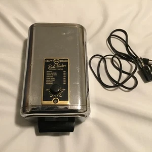 1955 Knapp Monarch REDI BAKER Chrome Cooker Oven Baking Counter VTG TESTED WORKS - Picture 1 of 13