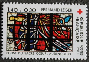 Timbre - FRANCE - Croix-Rouge - Fernand LEGER - YT2175 - Neuf ** - 1981 - Picture 1 of 1