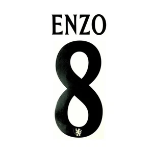OFFICIAL ENZO #8 Chelsea FC Away 2025-26 Cup UCL Print - Picture 1 of 6