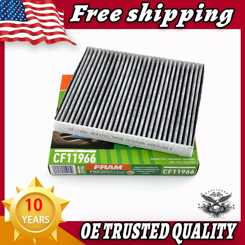 Repuesto filtro de aire cabina marco para Chevrolet Camaro Colorado 2016-2024 Foto 1 de 4