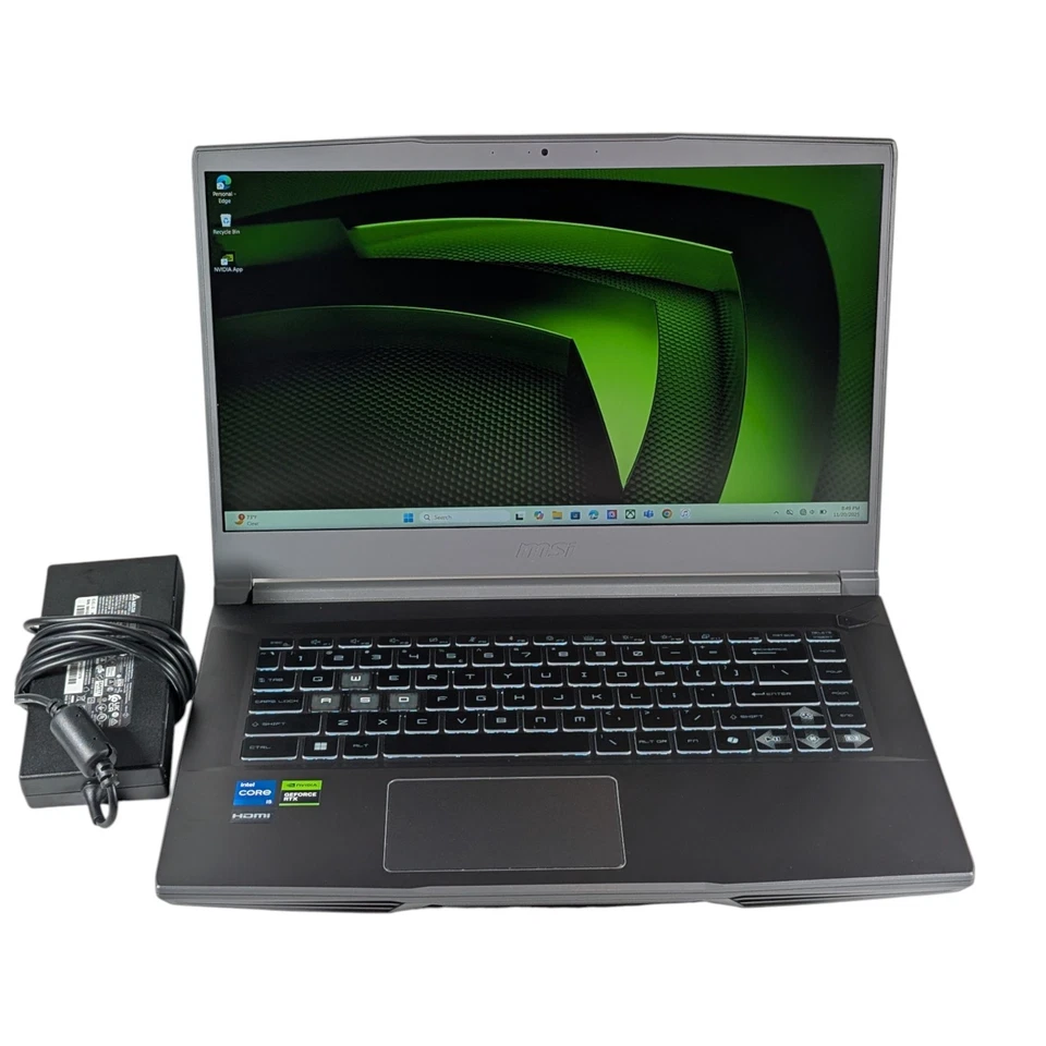 MSI Thin 15 B13VE MS 16R8 15.6" i5-13420H 2.1GHz 16GB RAM 512GB SSD RTX 4050 Foto 1 de 4