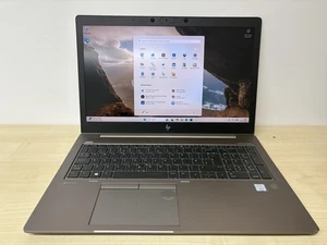HP ZBOOK 15u-G5 Laptop i7- AMD Radeon Pro WX3100 16GB RAM 512GB SSD Windows 11 - Picture 1 of 23