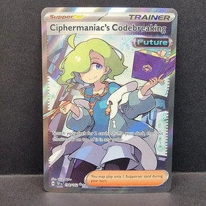 Ciphermaniac's Codebreaking 198/162 Temporal Forces Ultra Rare Full Art Pokemon - Picture 1 of 2