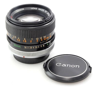 Canon FD 50mm f1.4 SSC Fast prime Lens - FD mount - Heavy marked Lens -UK seller - Image 1 of 4
