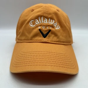 Callaway Golf Berretto da Baseball Uomo con Cinturino Regolabile Posteriore Arancione - Foto 1 di 8