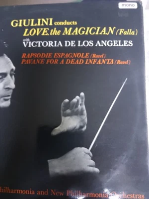 COLUMBIA CX5265 - FALLA AMOR BRUJO RAPSODIE GIULINI - LP MONO (1966) MINT DISC - Imagem 1 de 4