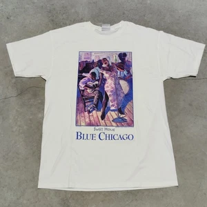 1993 Sweet Home blau Chicago Gemälde von John Carroll Doyle T-Shirt Größe Medium - Bild 1 von 19