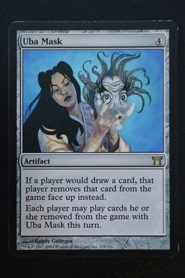 Magic The Gathering MTG UBA MASK Champions of Kamigawa MP Moderately Played - Image 1 of 2