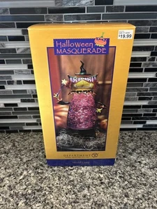 Department 56-Halloween Witch Masquerade Mood Lamp- New/Sealed - Picture 1 of 5