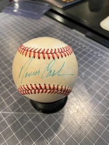 NORM CASH DETROIT TIGERS SINGLE SIGNED BASEBALL JSA AUTHENTIC - Picture 1 of 2