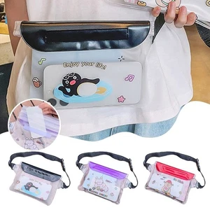 Cartoon Capibara Swimming Storage Bag Large Camera Bag Summer - Photo 1 sur 8