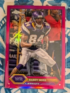 Randy Moss 2024 Topps Composite Pink Refractor/399 Vikings - Picture 1 of 2