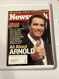 Newsweek Magazine August 18, 2003 - Arnold Schwarzenegger - Picture 1 of 1