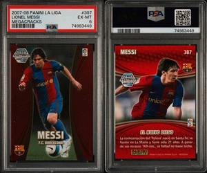 2007 PANINI LA LIGA MEGACRACKS #387 LIONEL MESSI MEGACRACKS - Picture 1 of 1