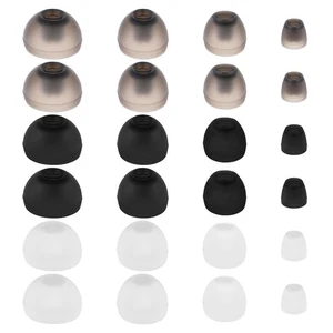 12 Pairs Extra Small Earbud Tips - Soft Silicone Earbud Tips for In-Ear Headp... - Foto 1 di 7