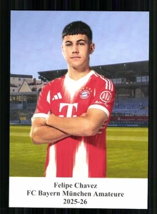 Felipe Chavez Autogrammkarte Bayern München Amateure 2025-26 - Bild 1 von 2