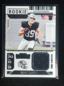 2024 Panini Contenders Football Brock Bowers #RTS-BBS Rookie TIcket Patch (MEM) - Bild 1 von 2