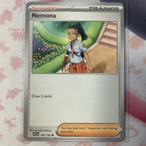 Nemona 180/198 Sv01: Scarlet & Violet Base Set Regular - Picture 1 of 2