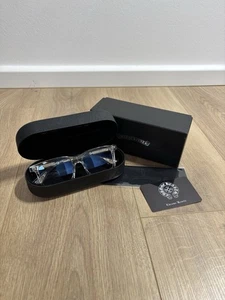 Chrome Hearts Brille mit Blaulichtfilter, Durchsichtig, Silber - Bild 1 von 4