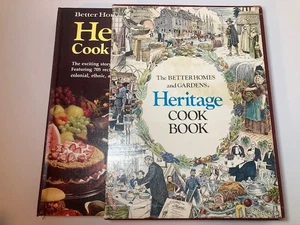 Better Homes & Gardens Heritage Cook Book HC Slipcase Vintage Thanksgiving - Picture 1 of 10