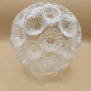 Kugel Leuchte Abdeckung Schirm MCM Glaskugel 6" Vintage selten Ersatz Lampenschirm - Bild 1 von 13