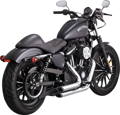 Vance & Hines Shortshots Staggered Exhaust Chrome Harley Sportster 2014-2022 - Image 1 of 4