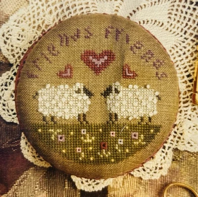 New The Drawn Thread TWO FRIENDS Cross Stitch Pattern Chart - Image 1 of 4