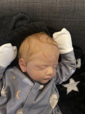 Reborn doll CUDDLE baby SAM by GUDRUN LEGLER - Immagine 1 di 4