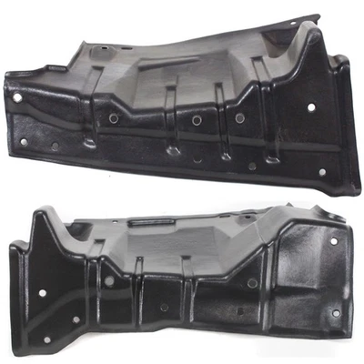 Juego de 2 protectores contra salpicaduras de motor para Mitsubishi Outlander Sport 2011-2024 trasero Foto 1 de 4