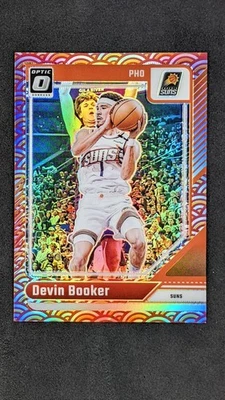 DEVIN BOOKER 2024-25 Panini Donruss Optic #11 Photon Prizm SSP Phoenix Suns Foto 1 de 2