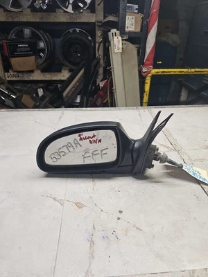 2000-2002 HYUNDAI ACCENT *BLACK* LEVER LEFT DRIVER DOOR MIRROR - Image 1 of 4