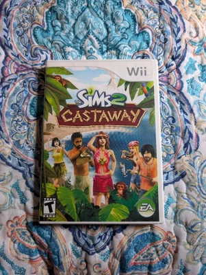 The Sims 2 Castaway for Nintendo Wii Complete CIB, Tested and Working - Image 1 of 3