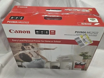 New CANON Pixma MG2522 Wired All-in-One Inkjet Printer Scanner Copier NEW Sealed - Image 1 of 4