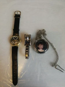 CLIFF RICHARD 3x Watches - all untested Job Lot - Picture 1 of 6