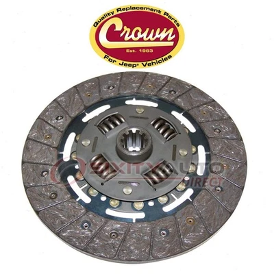 Crown Automotive Clutch Friction Disc for 1945-1958 Jeep Willys 2.2L L4 - xw Foto 1 de 4