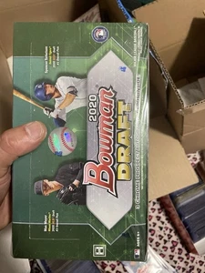 2020 BOWMAN DRAFT CHROME BASEBALL JUMBO HOBBY PACK (1) BRAND NEW FACTORY SEALED - Picture 1 of 1