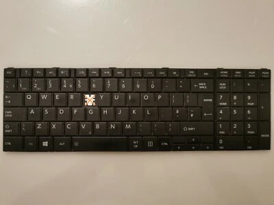 Repuesto de llave única TOSHIBA Satellite serie C870.  Foto 1 de 4