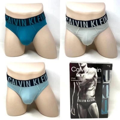 Calvin Klein Men’s Underwear Intense Power Micro 3 Pack Hip Brief 2XL New $64.50 - Image 1 of 3