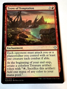 MTG Magic The Gathering Ixalan  Trove of Temptation Uncommon Foil LP - Picture 1 of 2