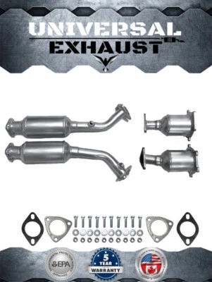 FITS: 2001-2003 Infiniti QX4 3.5L Front/Rear D/S & P/S CATALYTIC CONVERTER Foto 1 de 3