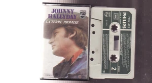 RARE K7 AUDIO JOHNNY HALLYDAY-LA TERRE PROMISE-PHILIPS-7102413-FRENCH - Imagen 1 de 1
