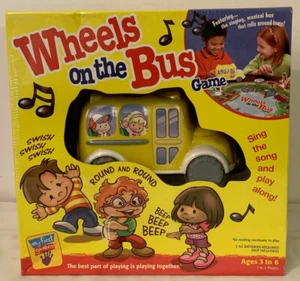 MB Wheels on The Bus Board Game, Ages 3-6, 2-4 Players - Picture 1 of 3