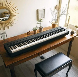 Klavier Yamaha Digital Piano P45B elektronisch Keyboard Sound schwarz - Bild 1 von 6