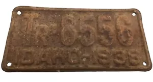 1938 Idaho Utility Trailer License Plate - Picture 1 of 12