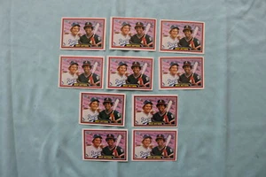 1981 DONRUSS BASEBALL CARDS BEST HITTERS -BRETT-CAREW #537 - LOT OF 10 - NM-MINT - Picture 1 of 8