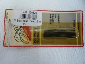 Krick 420320 Hoja de trabajo 6 mm de ancho (3) para K5/K6 - 2 cuchillas - Imagen 1 de 1