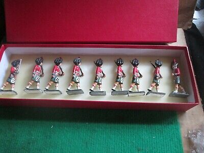 9 X Black Watch Soldiers Marching 1910 • 14.99£